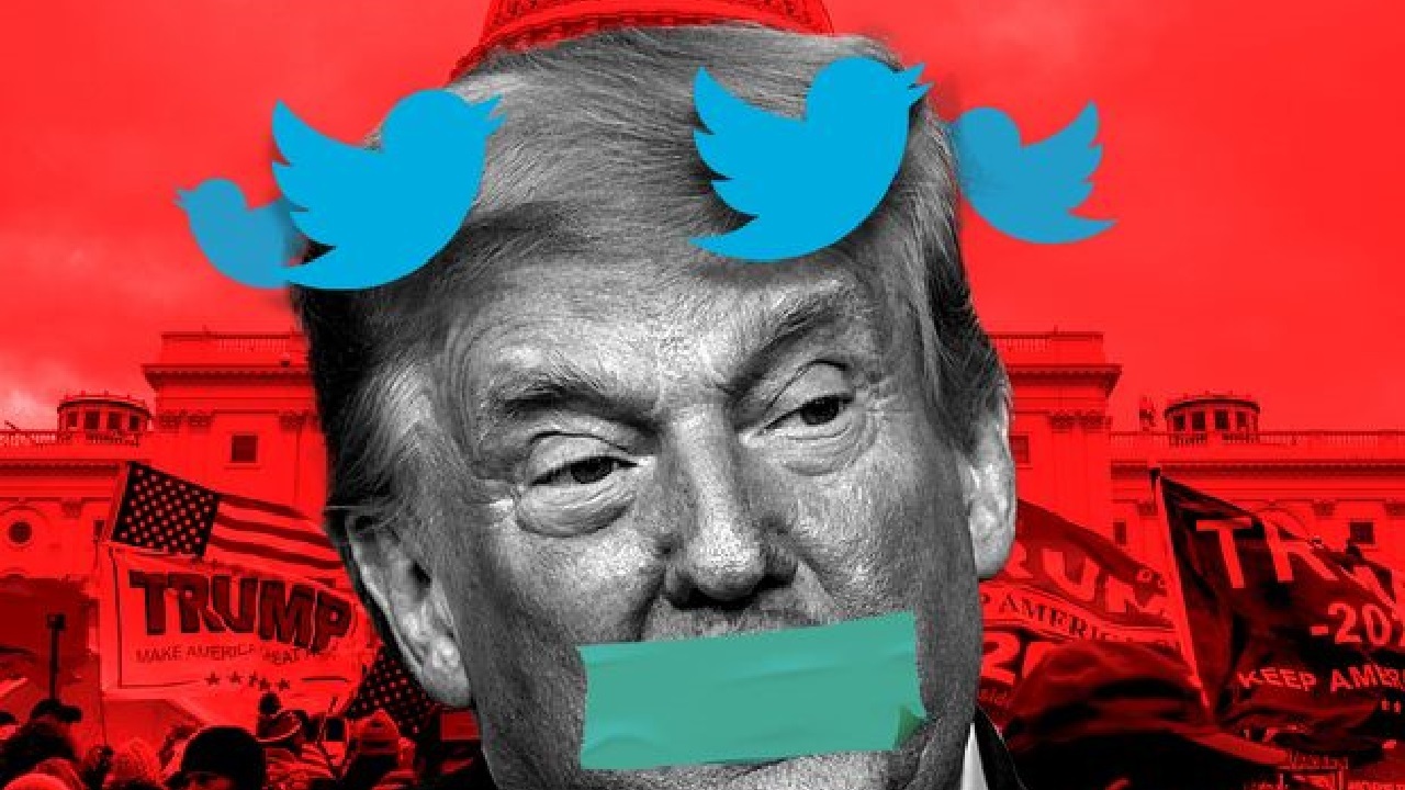 حساب ترامپ در توئیتر و فیسبوک موقتا مسدود شد