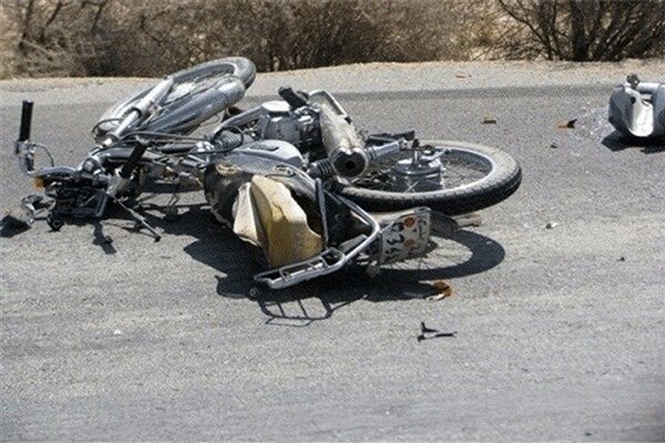 تصادف مرگبار کاميون با موتورسيكلت در قزوین