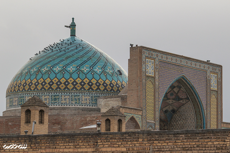 مسجدالنبی(ص) قزوین نمادی از معماری اصیل ایرانی