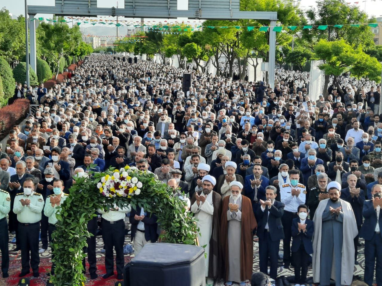 برگزاری متمرکز نماز عید سعید فطر در قزوین