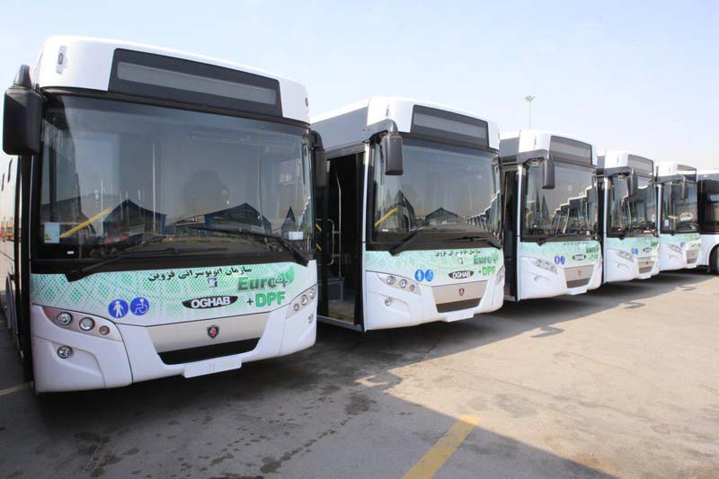 جابه جایی روزانه 46 هزار مسافر در قزوین با اتوبوس شهری