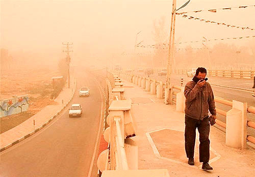 کاهش بارندگی‌ها خطر ریزگردها در قزوین را تشدید می‌کند/ تالاب الله آباد در معرض خشکی